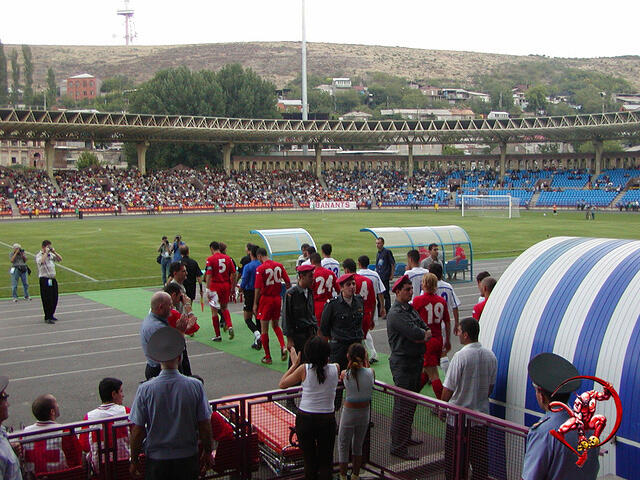 בננטס ירבאן - הפועל ת"אBanants Yerevan 1 - Hapoel 2; Armenia, UEFA 2003